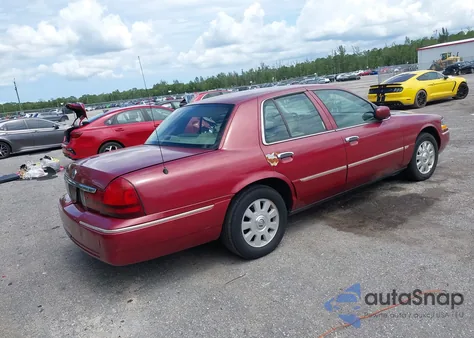 2005 Mercury Grand Marquis Ls из США, поврежденный, VIN 2MEFM75W75X647636